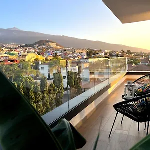  Apartamento Lujoso Completo, Piscina, Terraza Con Vistas Al Teide